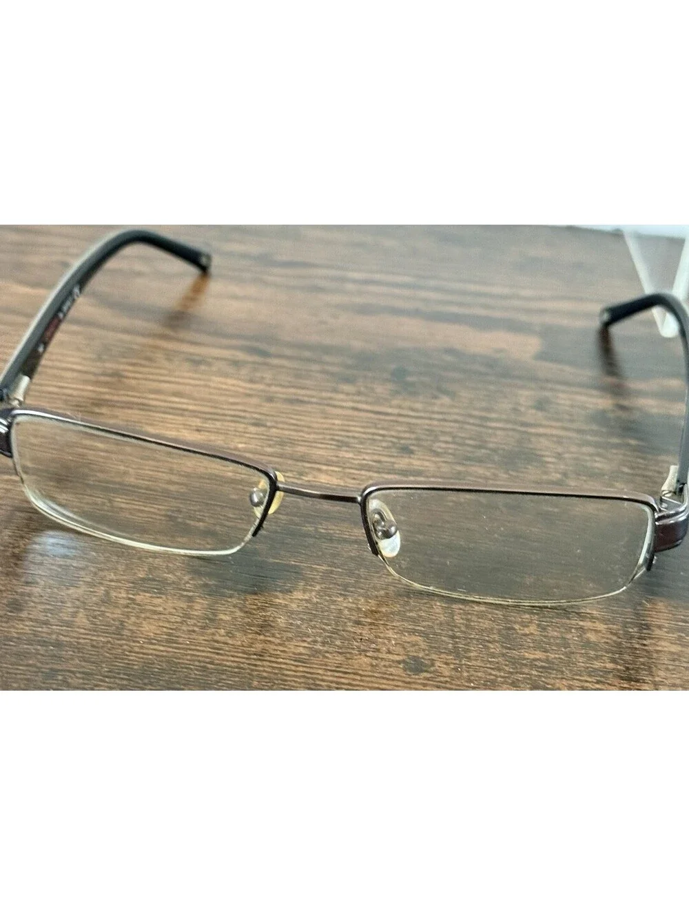 CARRERA CA7560 1P4 Eyeglasses Frames Only 52-18-140 Gunmetal Silver Rectangle